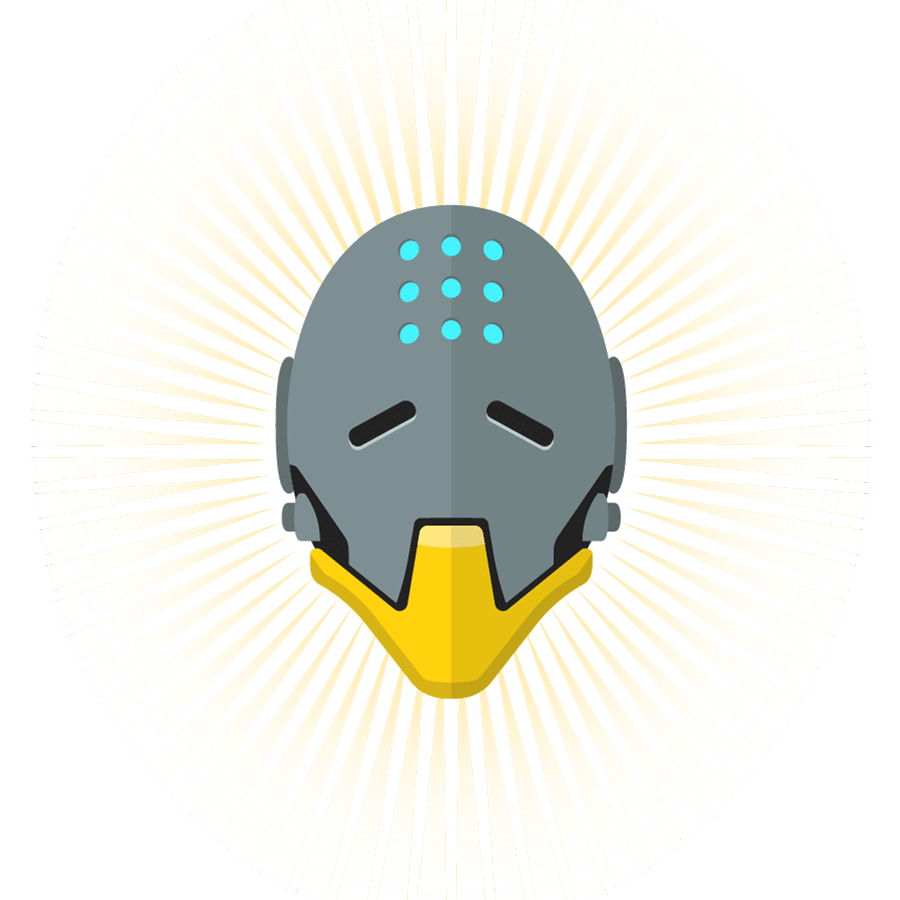 Overwatch - Zenyatta Vector Art