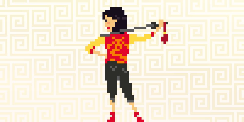 Mulan pixel art